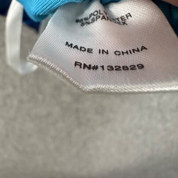 Superdown Lissie Ruched Cami Tank Top Size Small Blue Mesh Spaghetti Strap Fairy - Picture 7 of 10